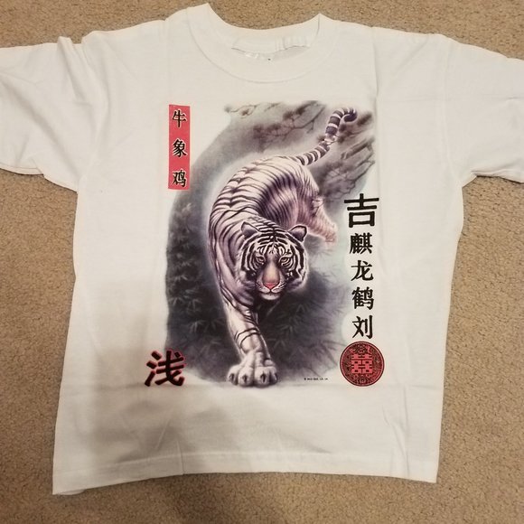 Kung Fu Tiger T-Shirt - Picture 2 of 2